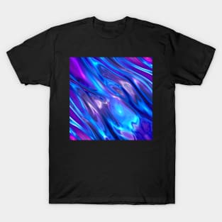 Ultraviolet Holographic Foil T-Shirt